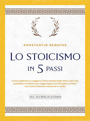 cover image of Lo stoicismo in 5 passi